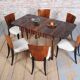 Art Deco Beech Chairs attributed to Halabala for Up Závody, Czech, 1930s, Set of 6