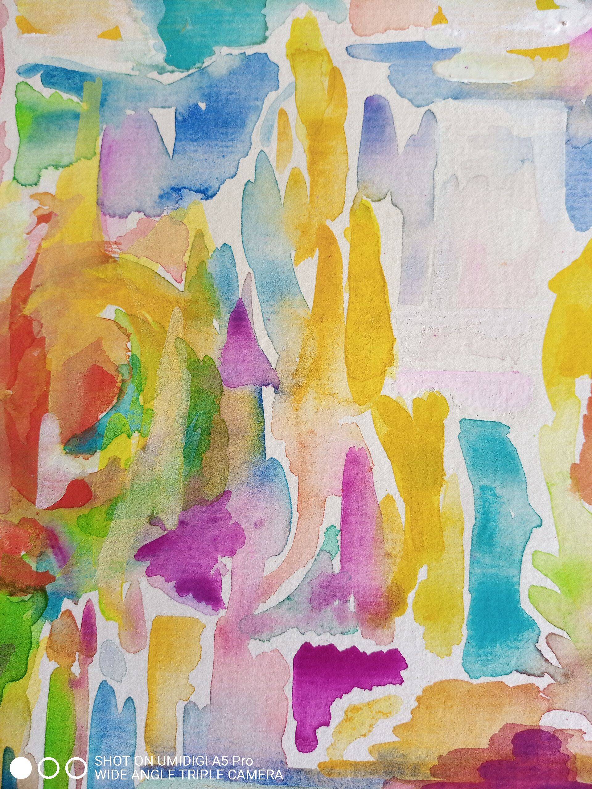 Pierre Lacroux (1909-1993) Gouache on paper 24 x 32 cm - from 1989 - (291)