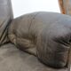 Scandinavian armchairs leather 1970 s