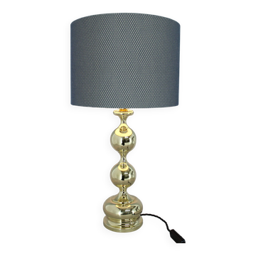 Lampe de table en laiton des années 1950, Danemark