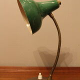 Green desk lamp 50's