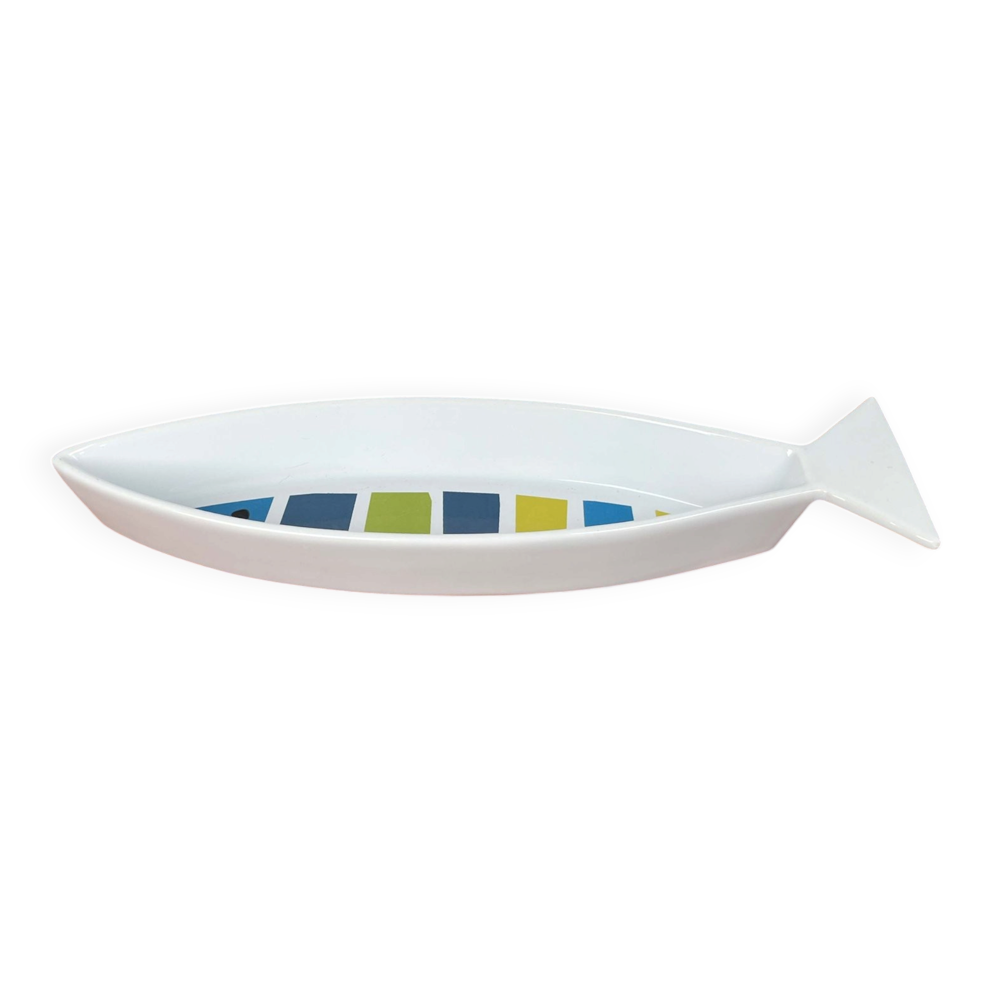 Swedish Ceramic Bowl in Fish Design by Björk Forth for Sagaform, 2000s