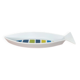 Bol en céramique suédoise au design de poisson par Björk Forth pour Sagaform, années 2000.