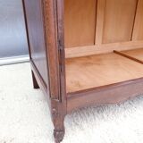 Evolutionary bookcase dressing room Oak Louis XV style