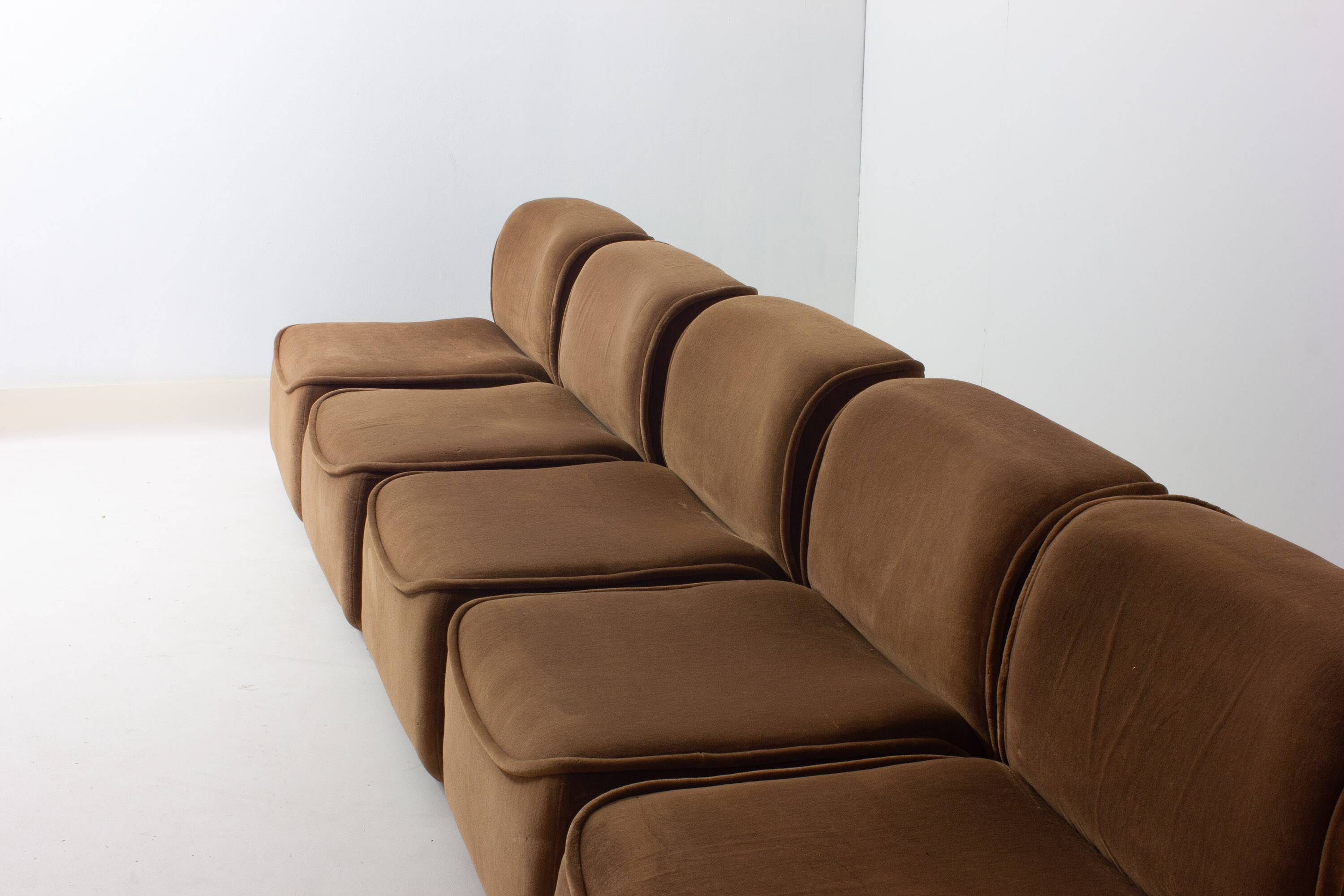 Canapé modulaire de l'espace, Italie années 1970