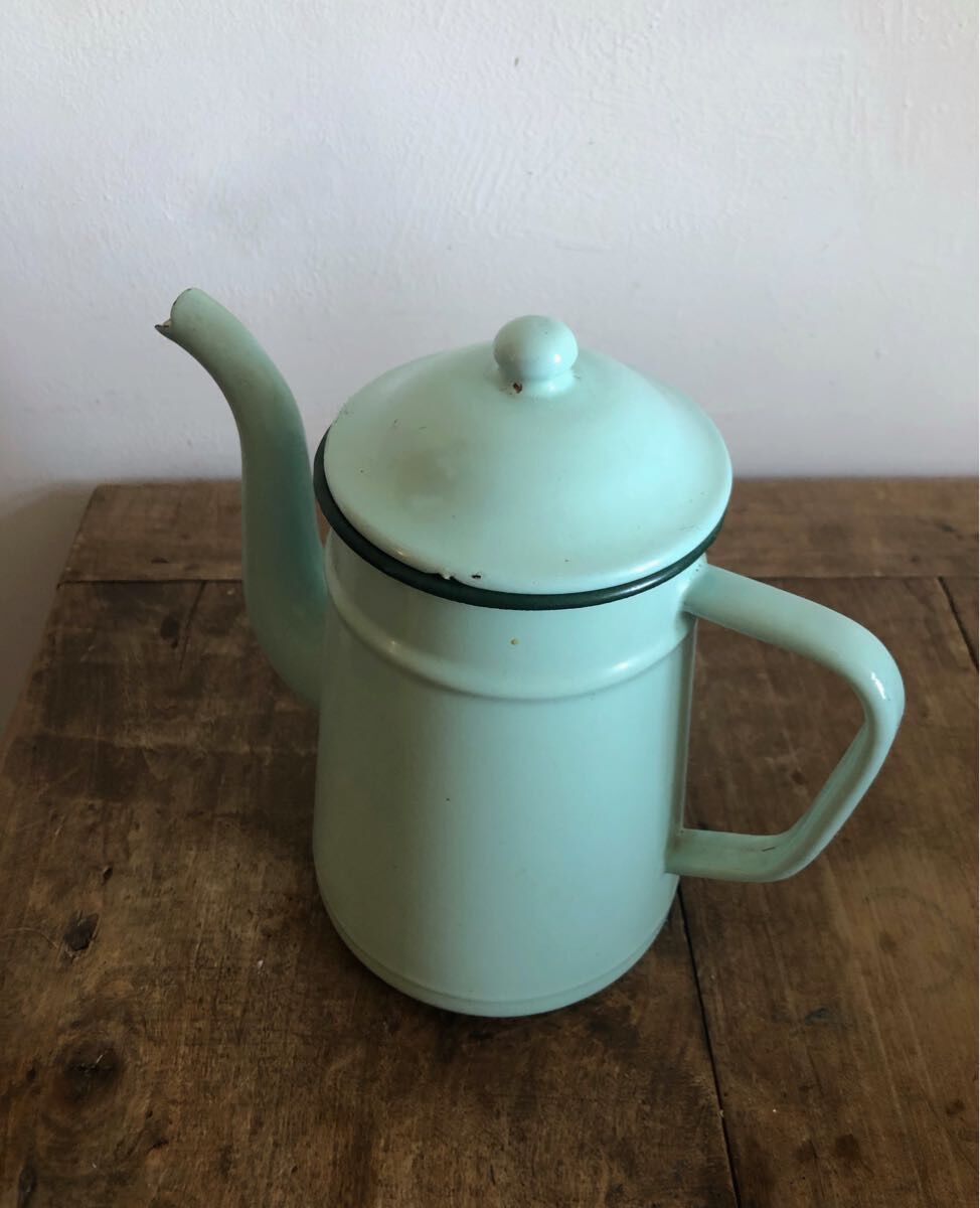 Cafetiere emailee