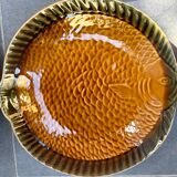 10 Sarreguemines fish plates