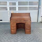 Bureau à volets en chêne
