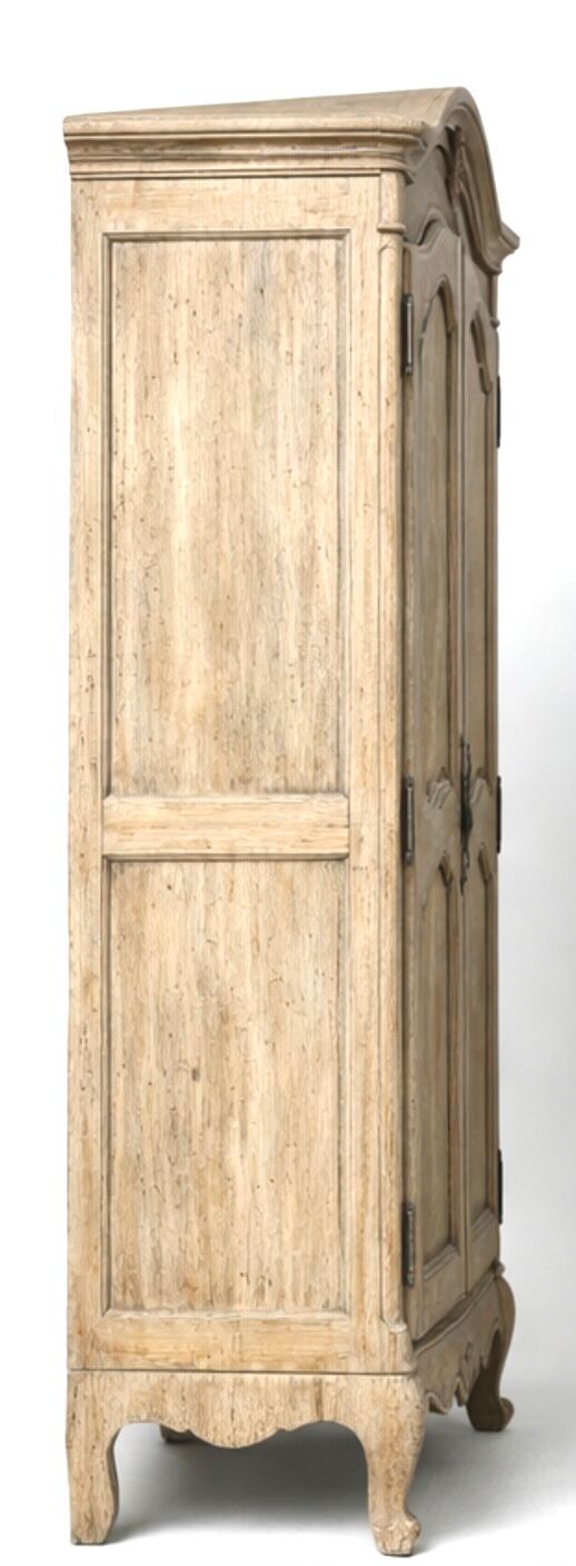 Sanded antique wardrobe