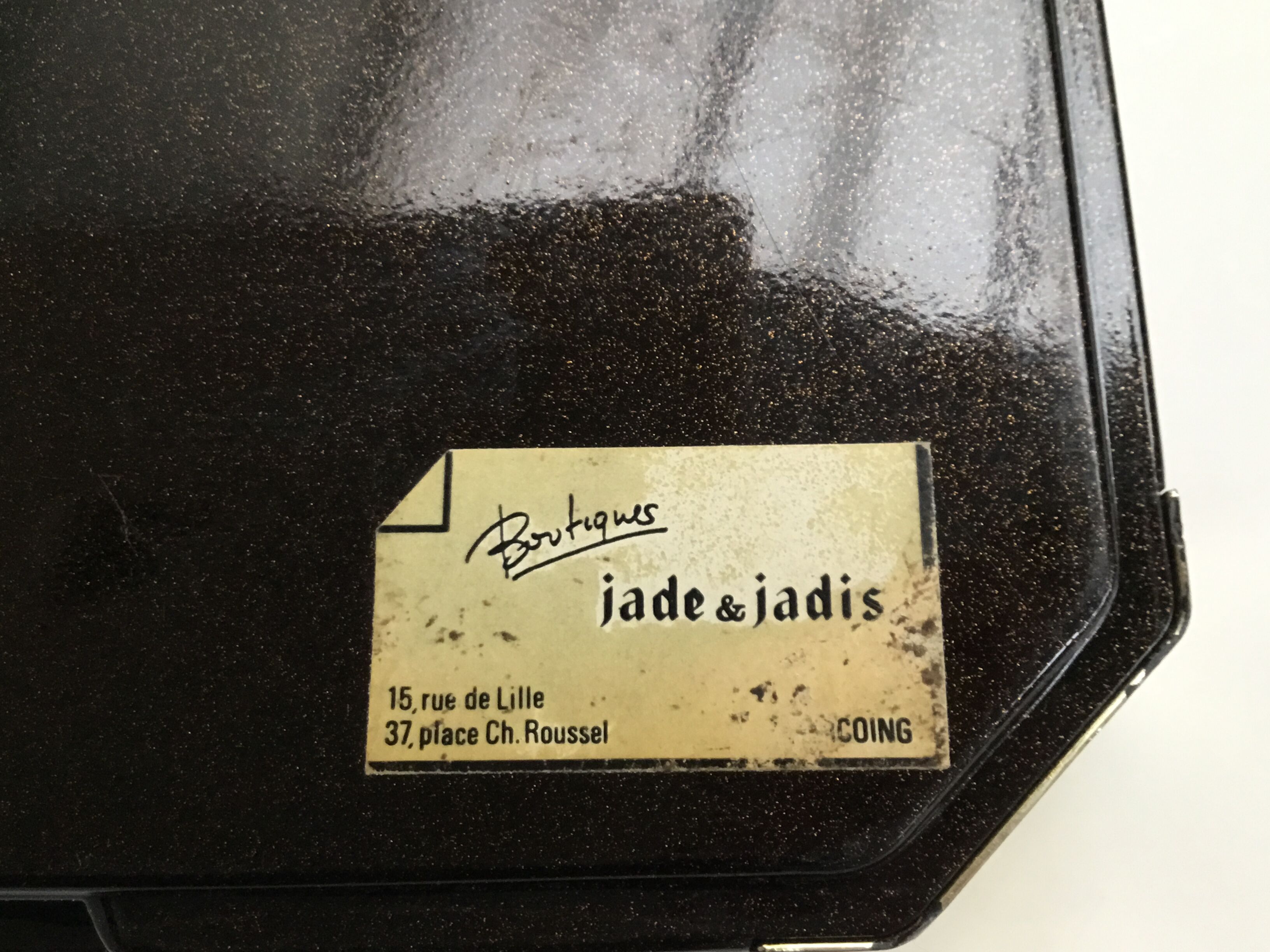 Japanese lacquered tray