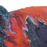 Grand bol en céramique vintage française de Vallauris en forme de coquillage