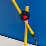 Colored metal articulated lamp 80s 90s