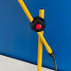 Colored metal articulated lamp 80s 90s
