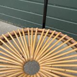 Vintage rattan chair Rohe Noordwolde Netherlands 1960s design
