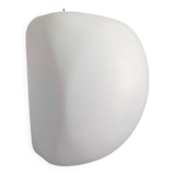 Large square ceiling/wall light in vintage opaline