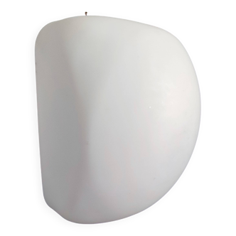 Large square ceiling/wall light in vintage opaline