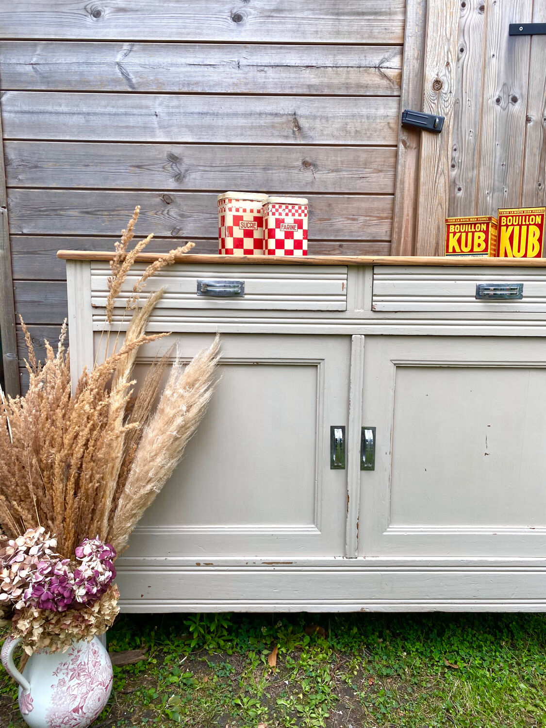 Parisian sideboard vintage counter 133cm