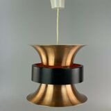 70s lamp light hanging lamp ceiling lamp metal Space Age Design VEB 60s