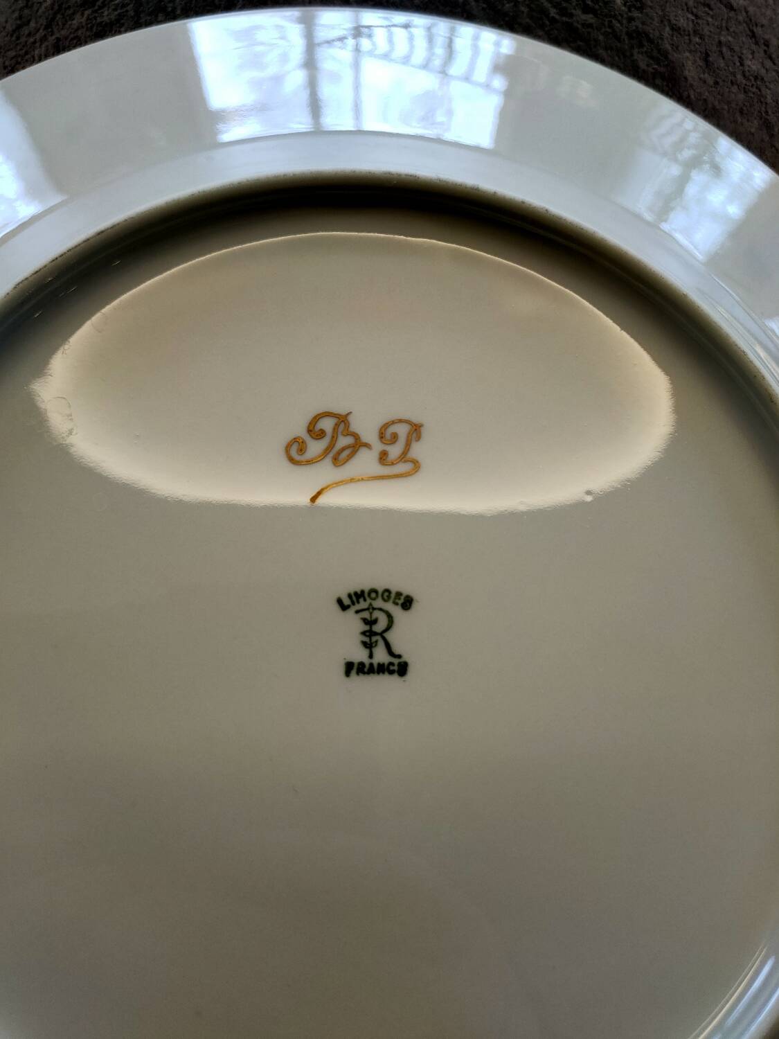 Limoges porcelain plates