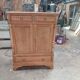 Solid oak storage cabinet
