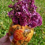Vase fleurie  vintage