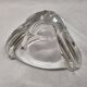 Cendrier cristal Daum France