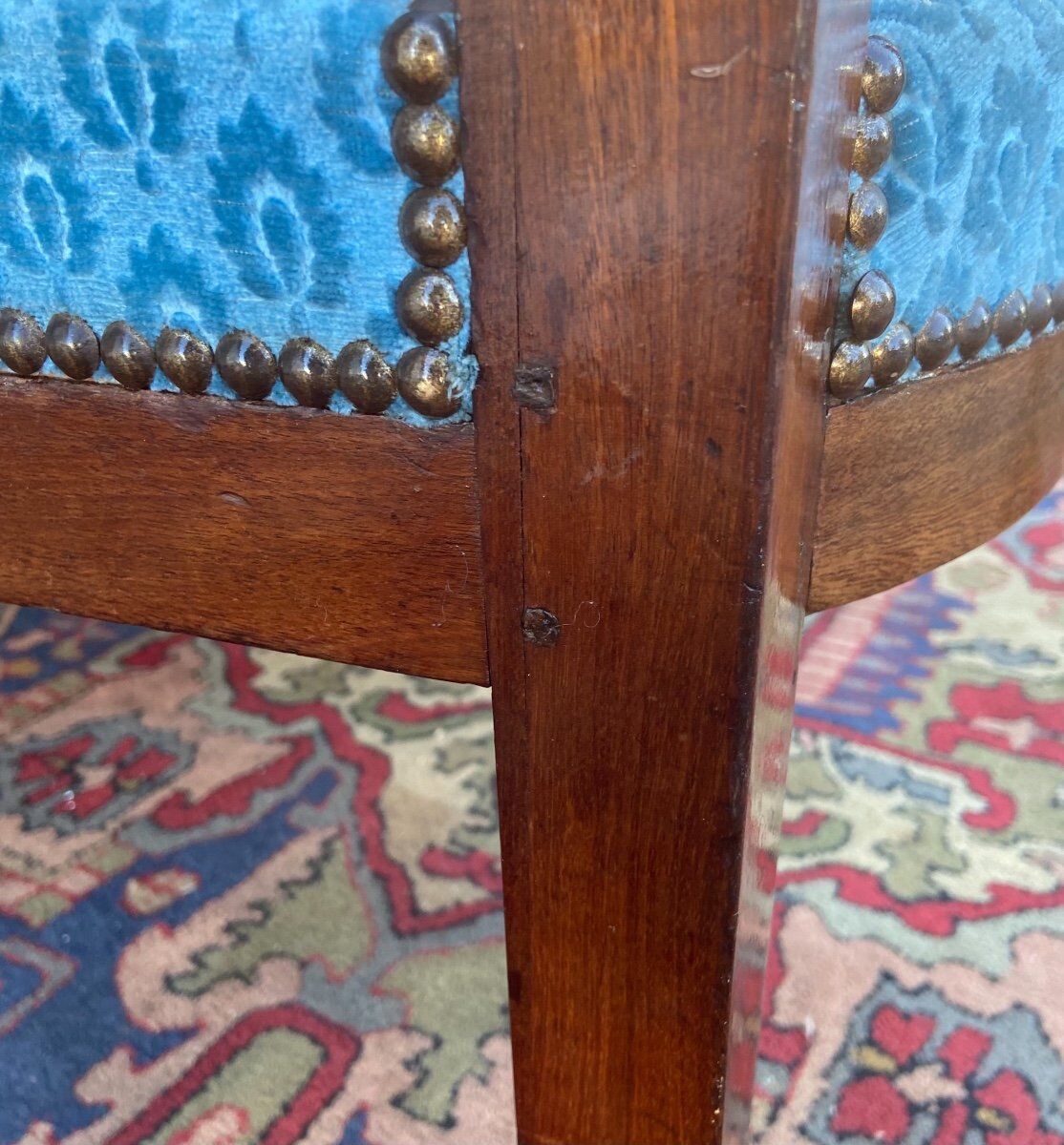 Mahogany bench period consulate return from Egypt