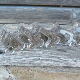 Ensemble de 10 portes couteaux en cristal Baccarat