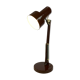 Table lamp in brown lacquered metal, of Danish design from the 1970s