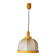"Cocoon" suspension, resin and pine, Italy, 1970