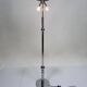 Large sculptural floor lamp in chromed steel with ball-shaped details, West Germany, 1960s