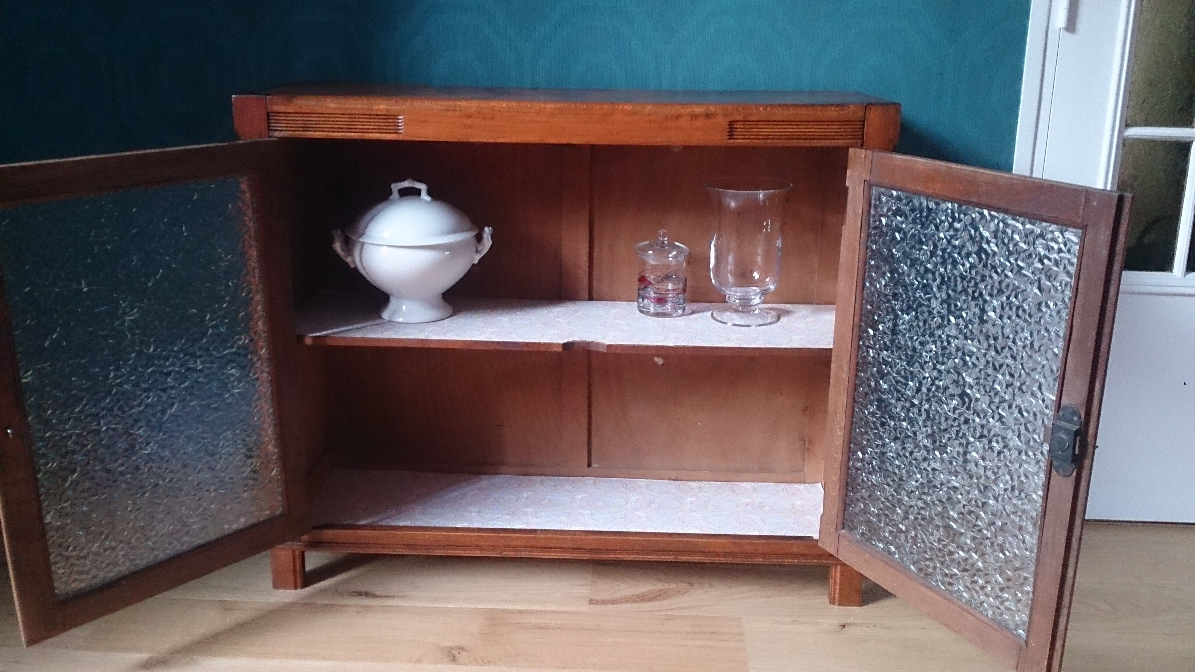 Small glass buffet sideboard