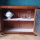 Small glass buffet sideboard