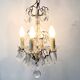 Early 20th century chandelier in bohemian crystal