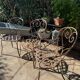 Wrought iron armchairs 1940