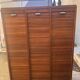 vintage wooden curtain cabinet from the 1950s/60s