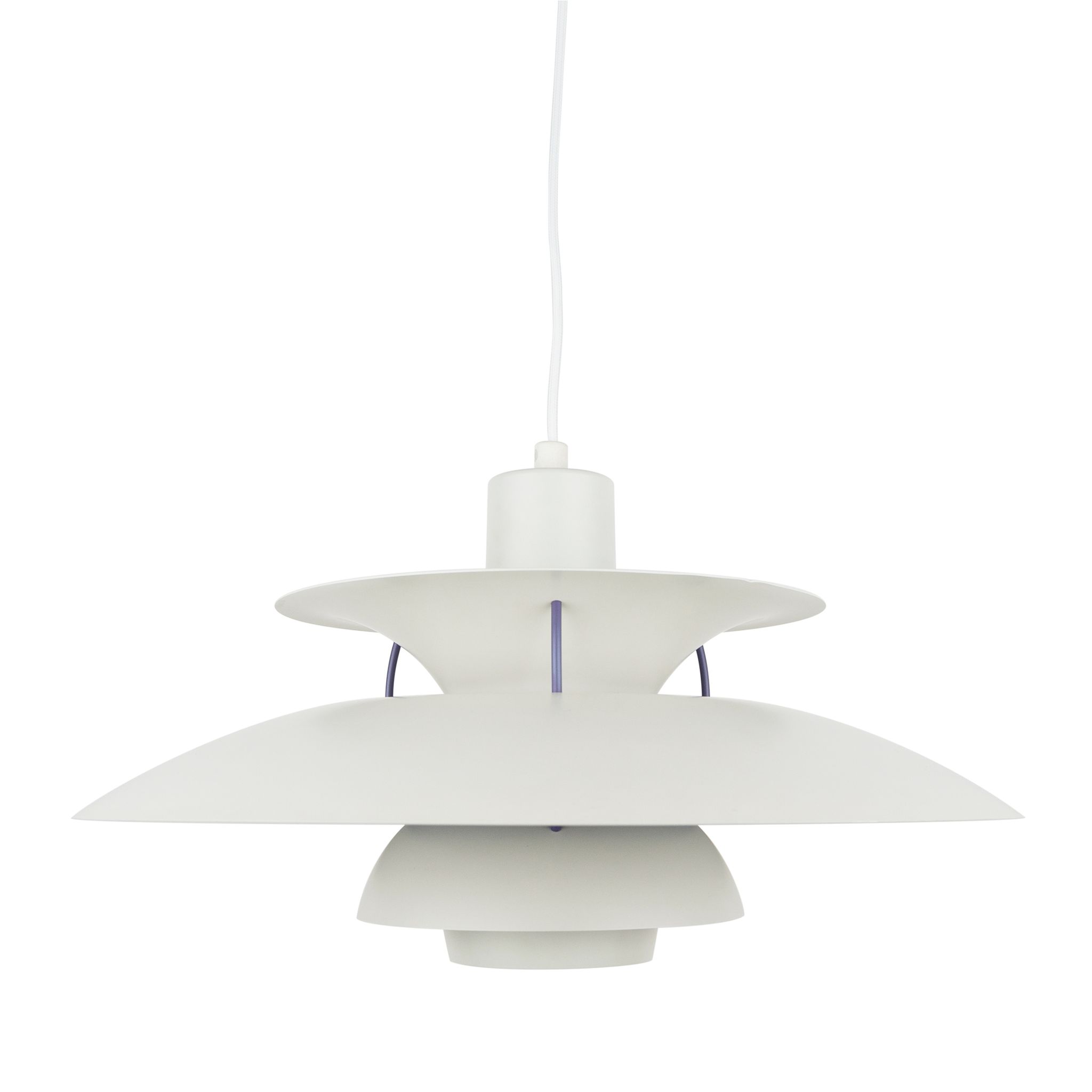 Hanging Danish vintage light PH 5 by Poul Henningsen Louis Poulsen 1958