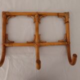 Vintage bamboo coat rack