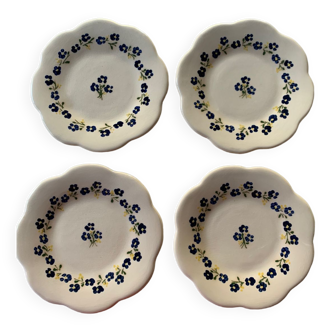 Dessert plates signed FPB