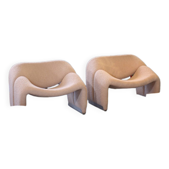 paire de fauteuil "F598" de Pierre Paulin édition Artifort