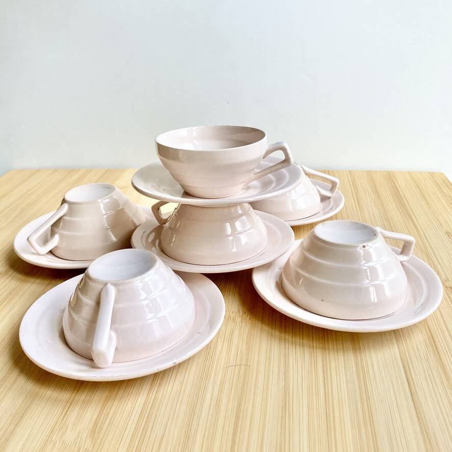 Art Deco Saint Amand cups