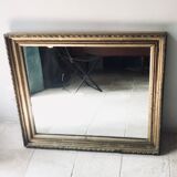 Old gilded mirror