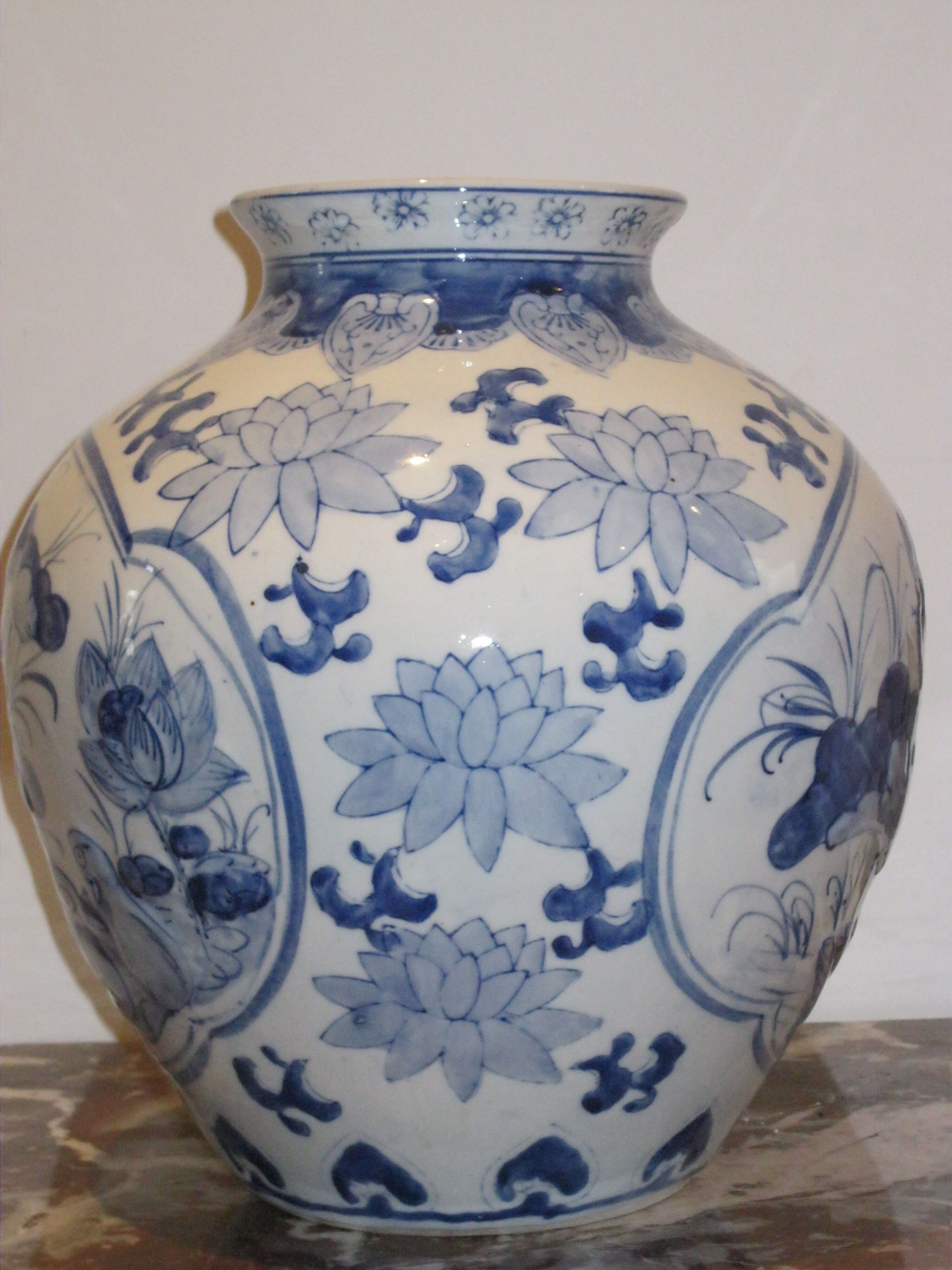 Asia blue vase