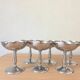 6 coupes à glace en inox