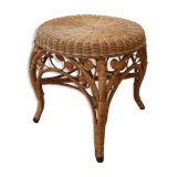 Rattan peacock stool 60