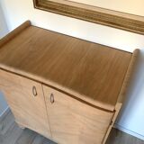 Furniture from the 30s/40s with elm magnifying glass veneer