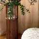 Rattan plant holder