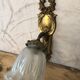 Bronze wall lamp