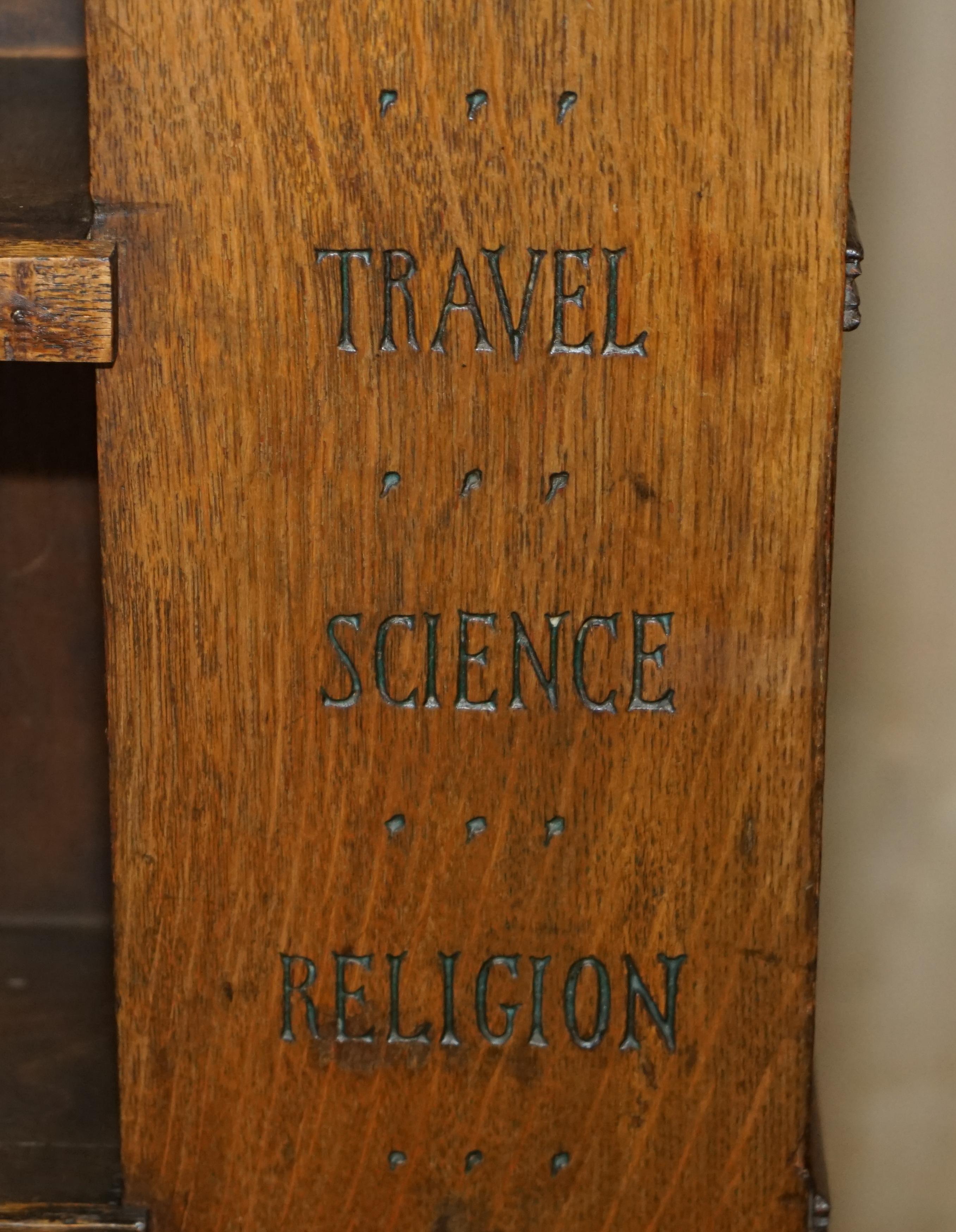 Antique rotating bookcase by Seymour Easton 1859-1916