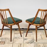 Set of Four Oak Chairs by Antonín Šuman, 1960s, Czechoslovakia